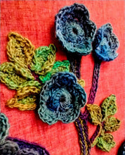 Load image into Gallery viewer, Vintage Bloom Crochet Applique Pattern