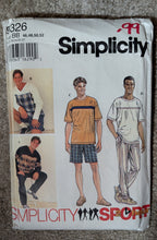 Load image into Gallery viewer, Simplicity 9326 (1994) Men's Pattern &amp; Notions Bundle
