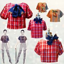 Load image into Gallery viewer, Baby Doll Dress, Crop Top, Tunic, and Shirt Extender Upcycled Sewing Project
